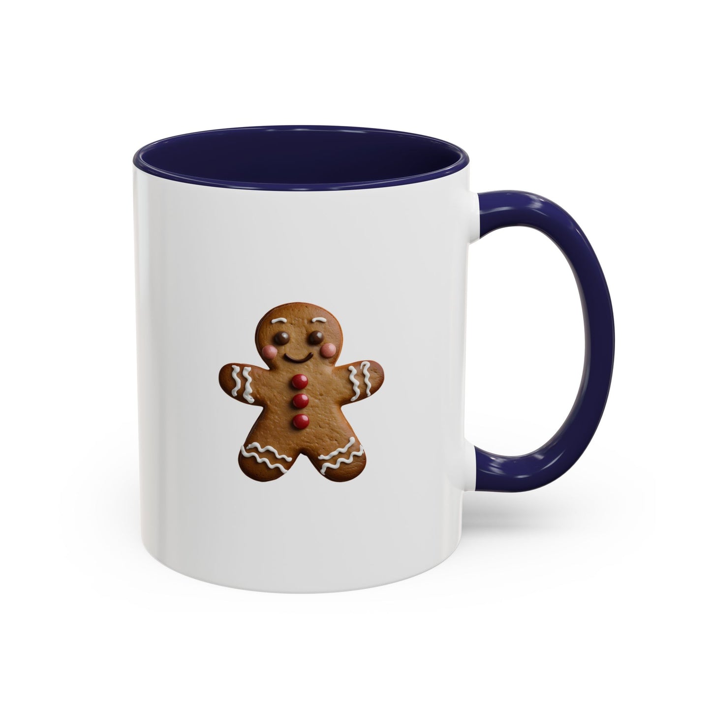 Gingerbread Man Mug | Cute Christmas Mug | Custom Made Holiday Coffee Cup