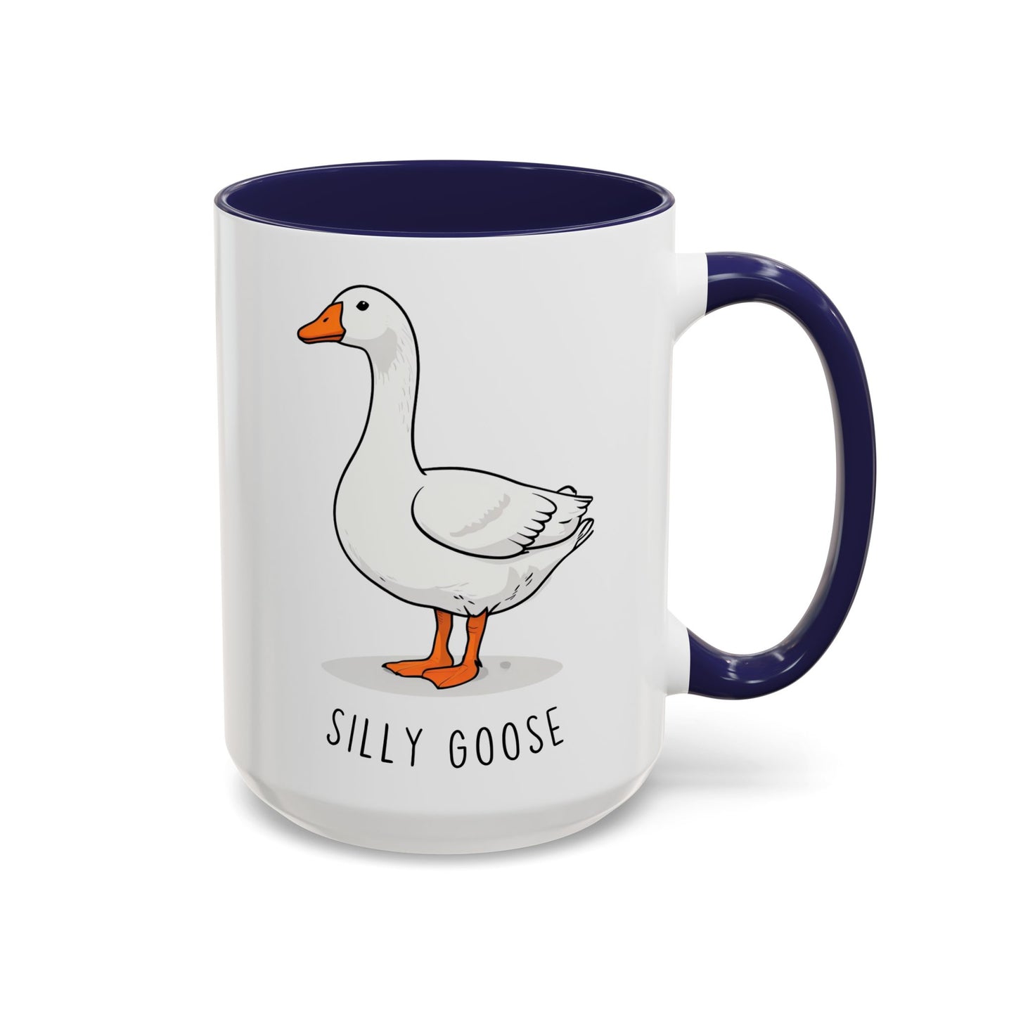 Silly Goose Mug – Funny Cute Goose Coffee Cup | Adorable Animal Mug | Custom Made Gift