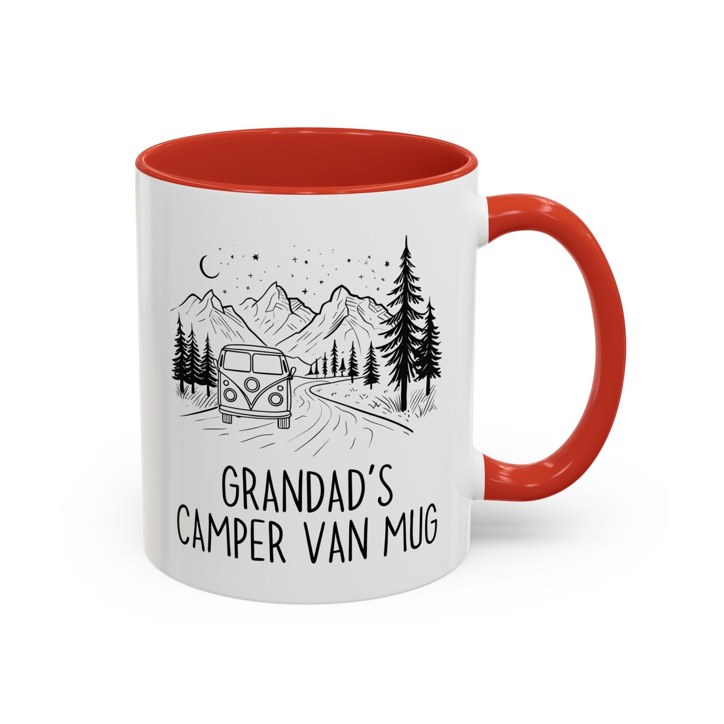 Grandad’s Camper Van Mug | Adventure Coffee Cup for Grandads | Custom Made Camping Gift