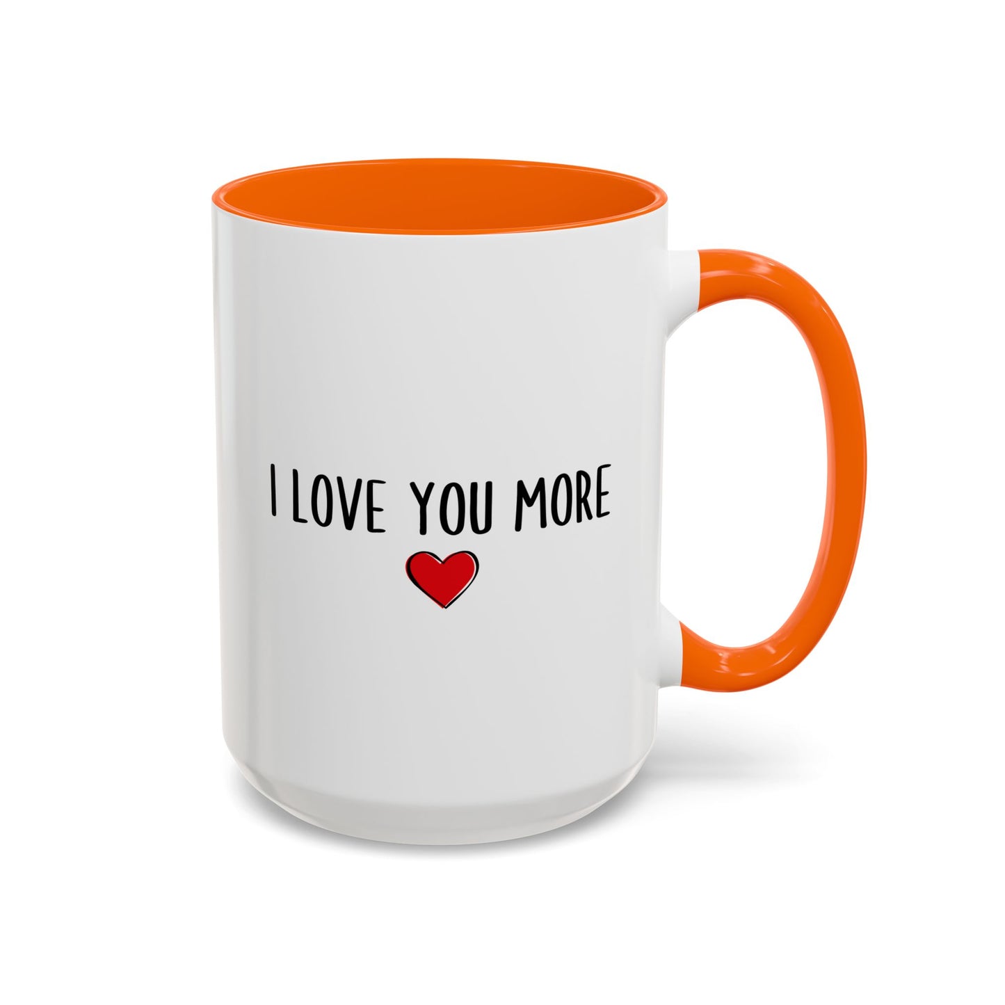 I Love You More Mug – Romantic Custom Made Coffee Cup | Cute Gift for Couples, Valentine’s Day, or Anniversary