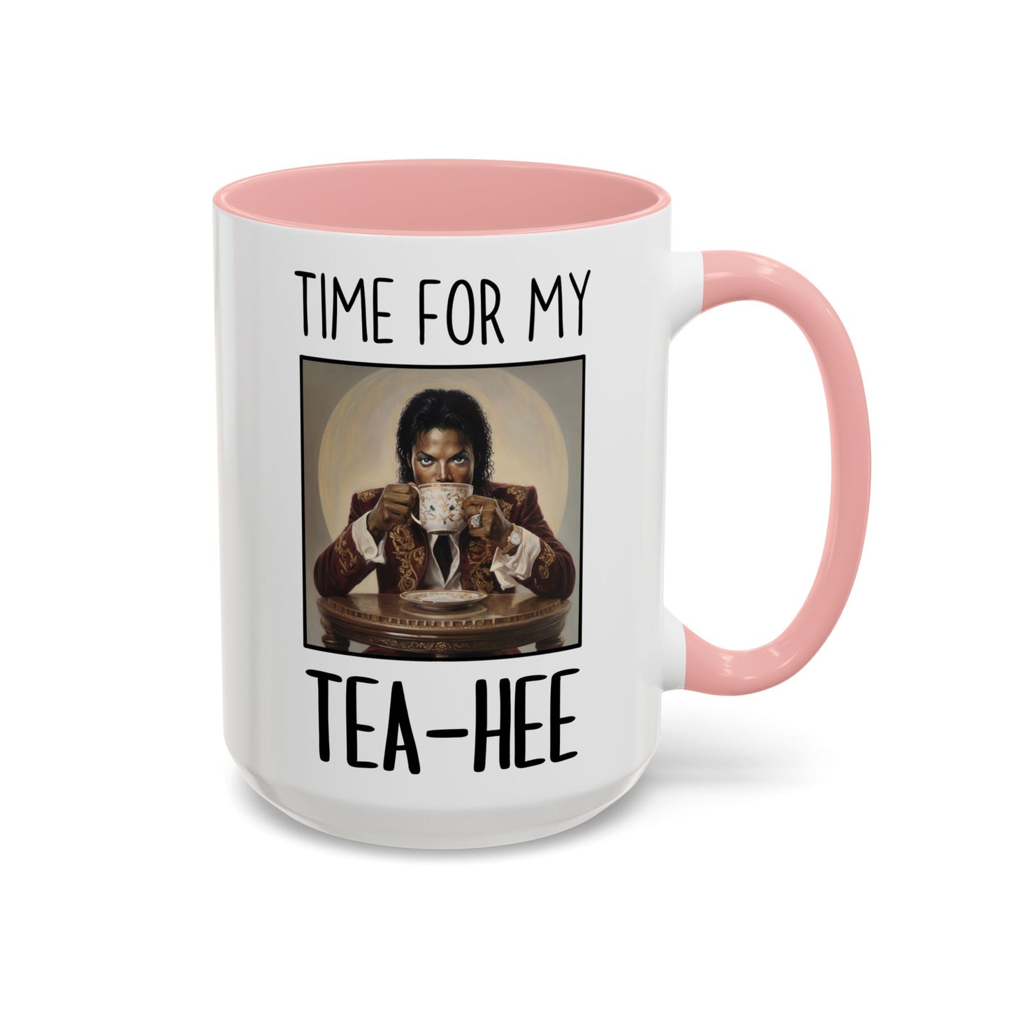Tea-Hee Funny Mug | Pop Culture Parody Tea Mug | Custom Made Coffee Cup | Humor Gift