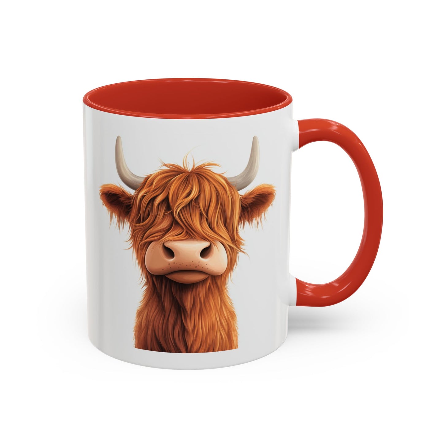 Highland Cow Mug | Custom Made Farmhouse Coffee Cup for Animal Lovers