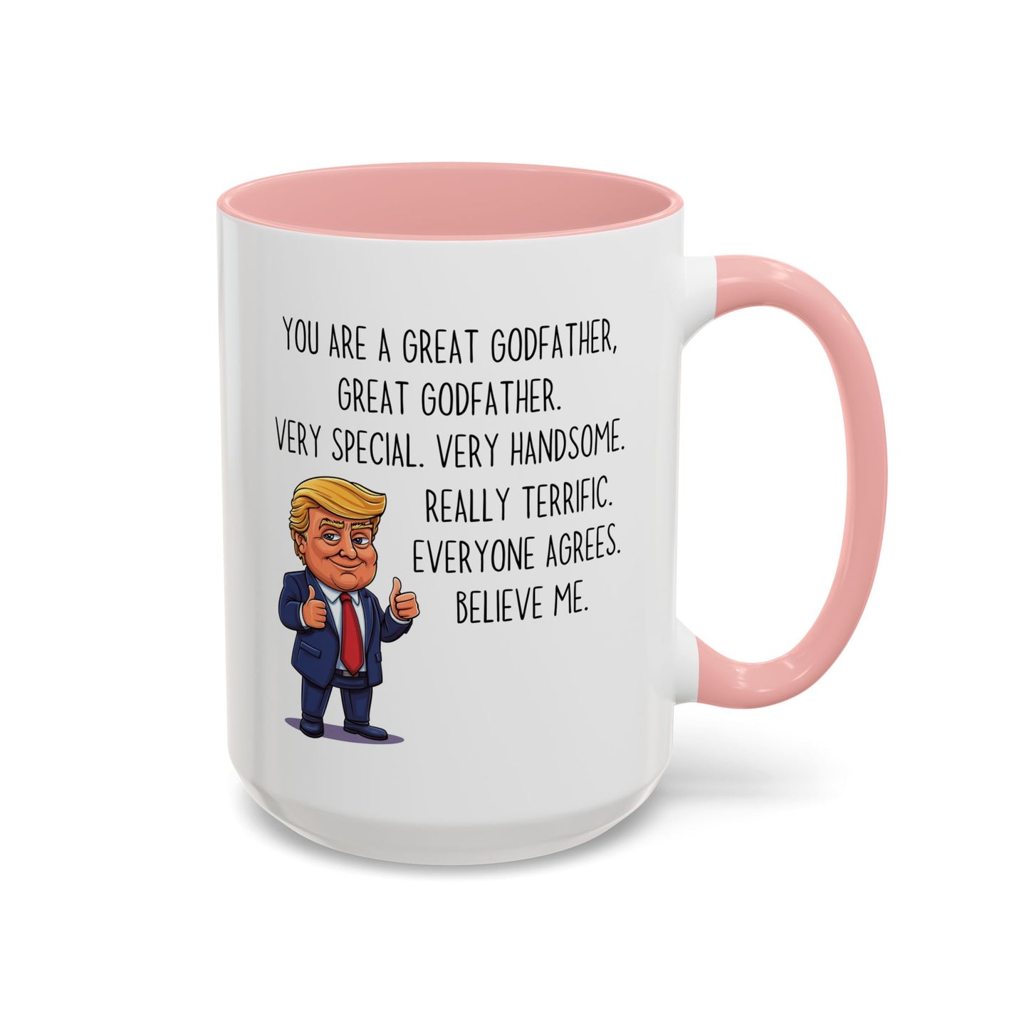 Funny Godfather Mug – “You Are a Great Godfather” Custom Made Coffee Cup | Gift for Godfather or Baptism Gift