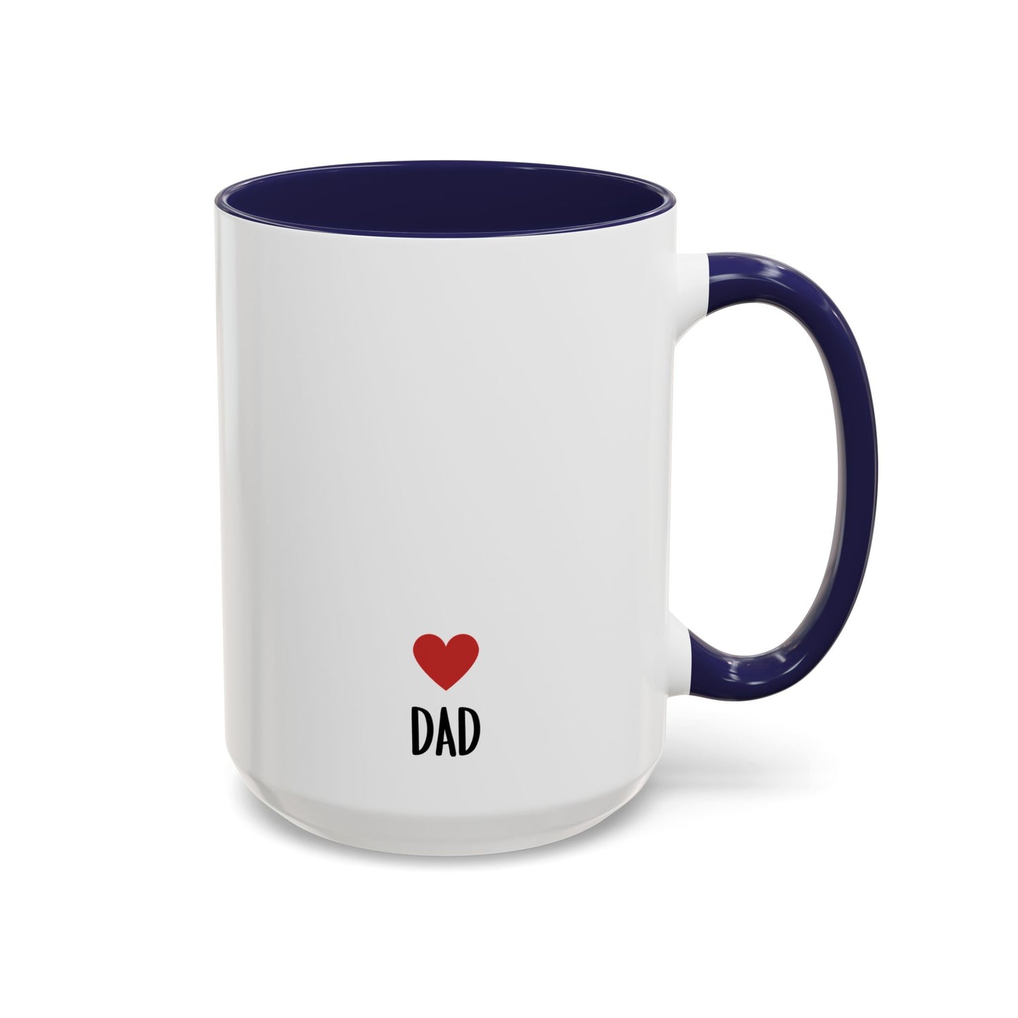 Heart Dad Mug – Minimalist Father’s Day Gift | Simple and Thoughtful Coffee Mug for Dad
