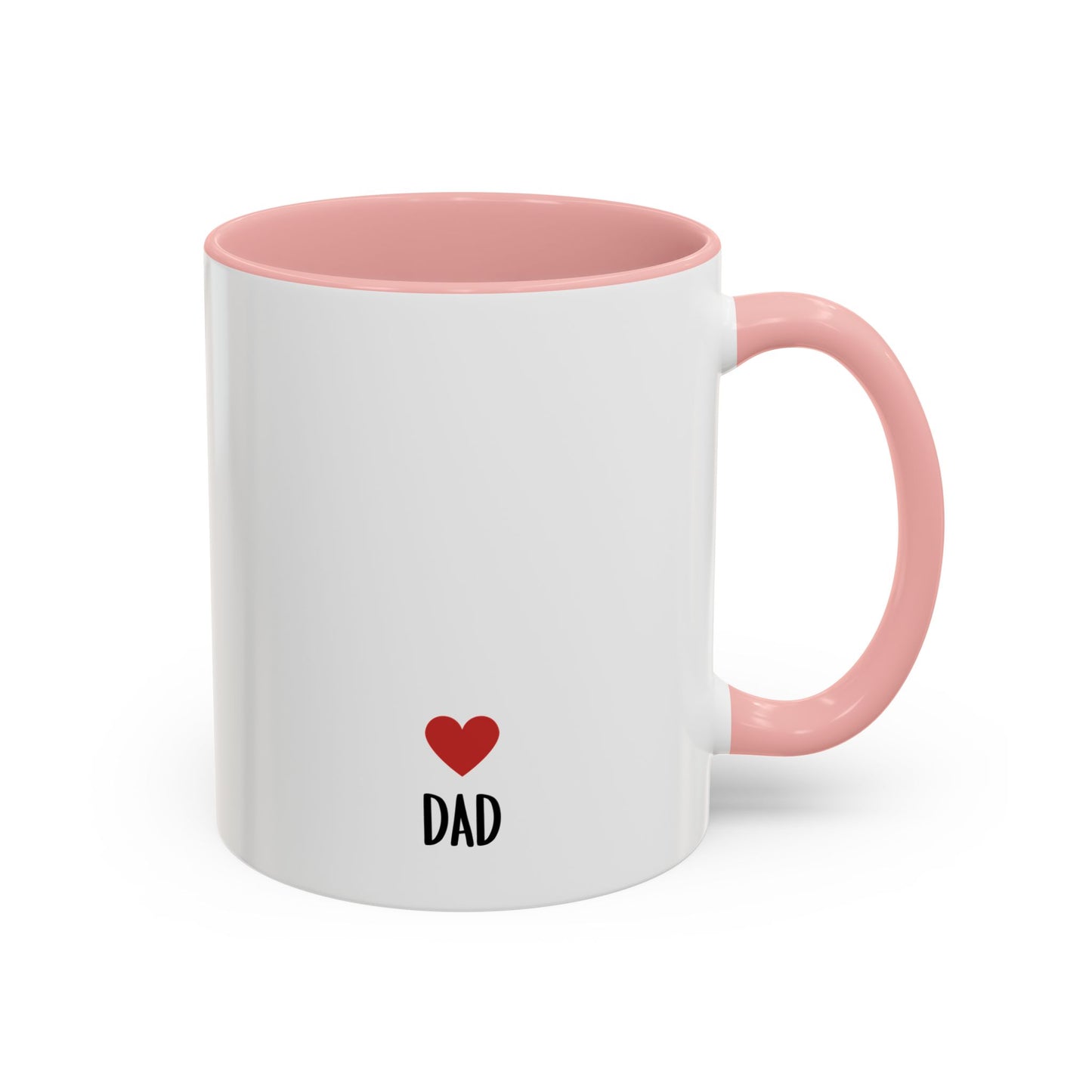 Heart Dad Mug – Minimalist Father’s Day Gift | Simple and Thoughtful Coffee Mug for Dad