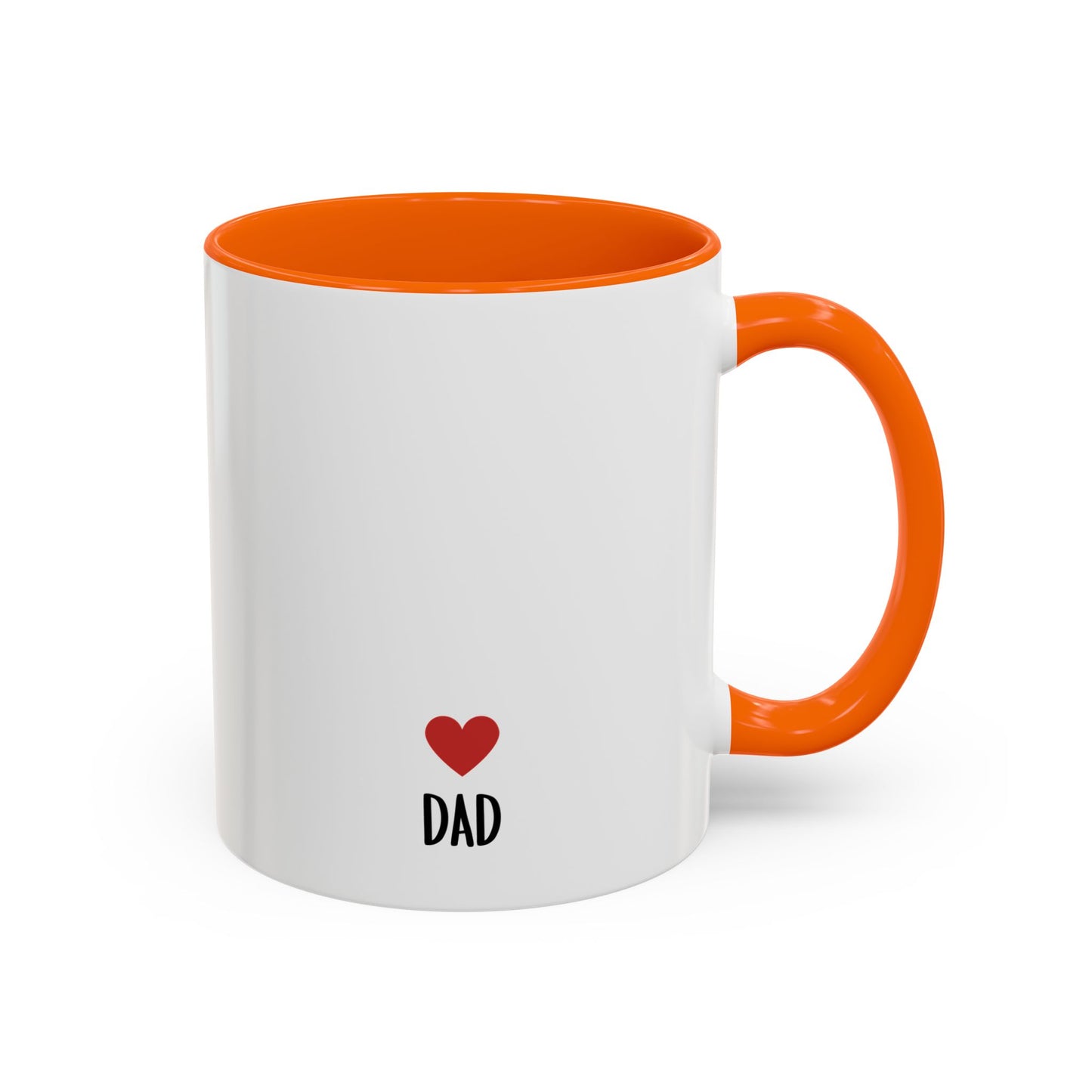 Heart Dad Mug – Minimalist Father’s Day Gift | Simple and Thoughtful Coffee Mug for Dad