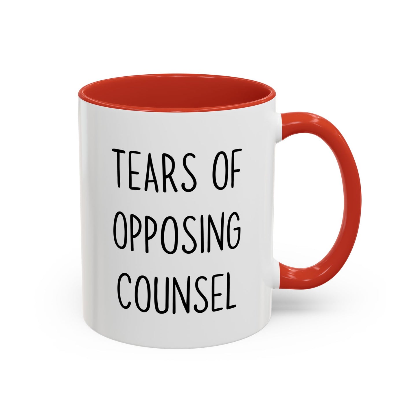 Tears of Opposing Counsel Mug | Funny Lawyer Gift | Custom Made Attorney Coffee Cup
