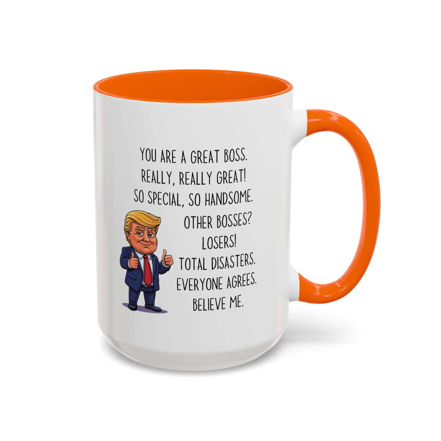 Funny Boss Mug – “You Are a Great Boss” Custom Made Coffee Cup | Boss’s Day or Office Gift