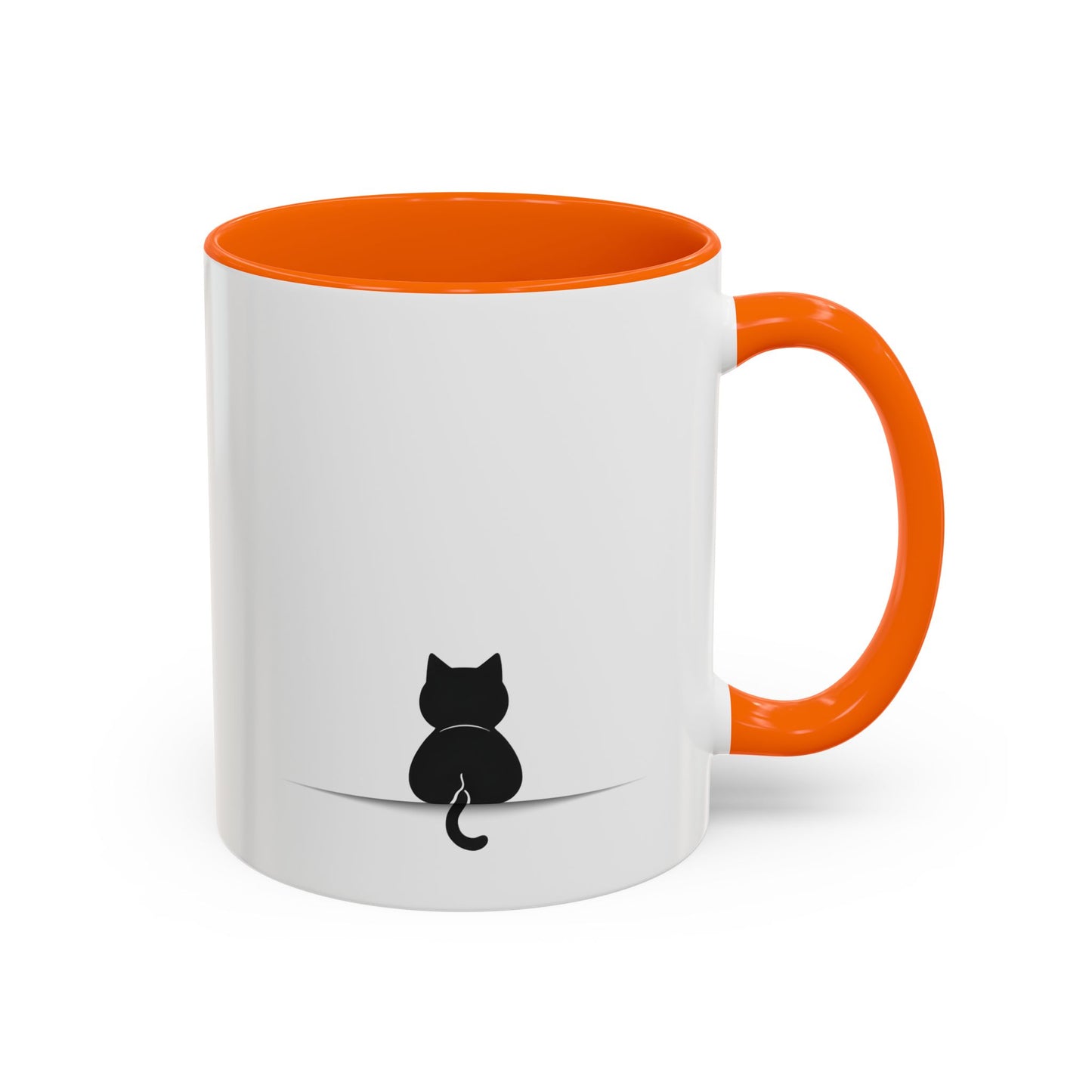 Minimalist Black Cat Mug | Cute Cat Lover Gift | Custom Made Pet Coffee Cup
