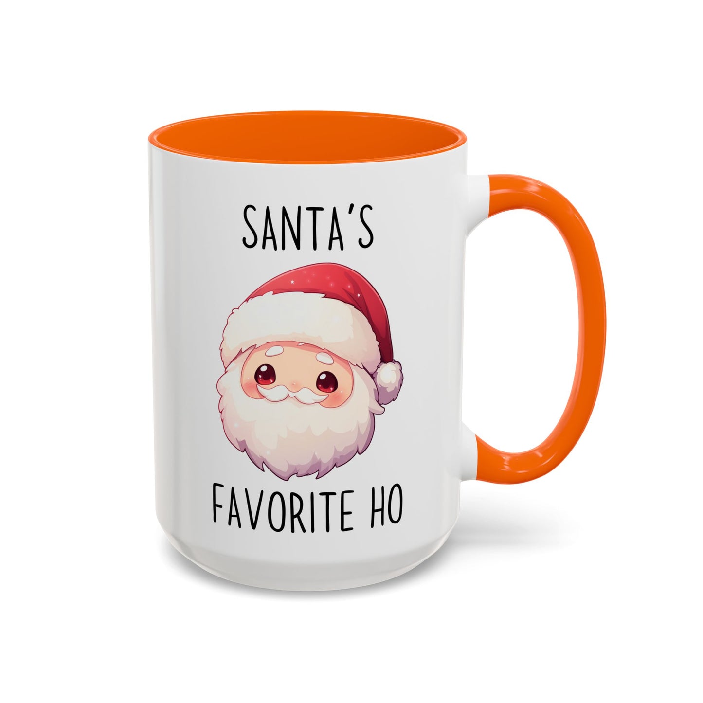 Santa’s Favorite Ho Ho Ho Funny Christmas Mug | Cute Santa Holiday Cup | Custom Made Gift for Her or Him