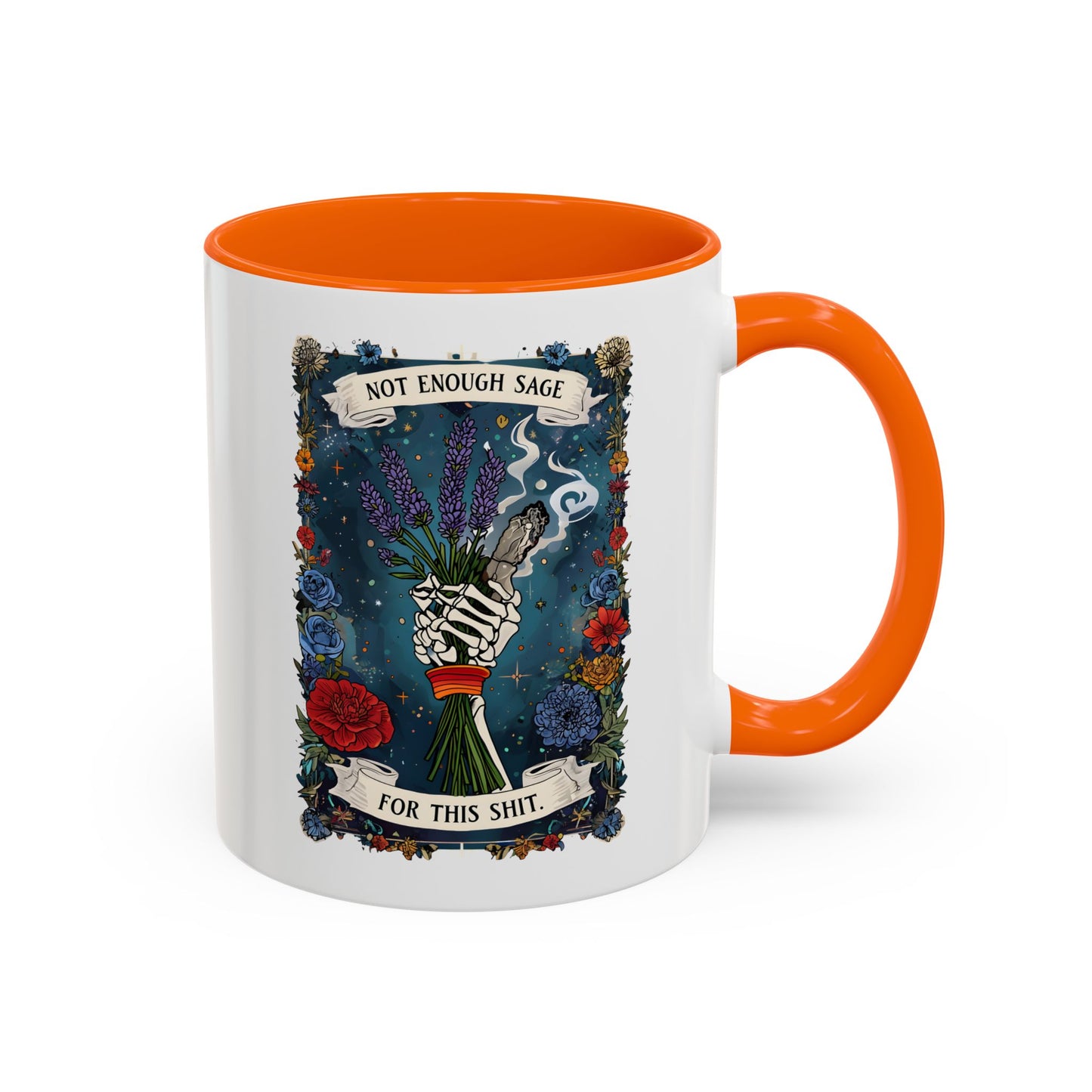 Not Enough Sage For This Stuff Mug | Funny Witchy Coffee Cup | Custom Made Mystic Gift