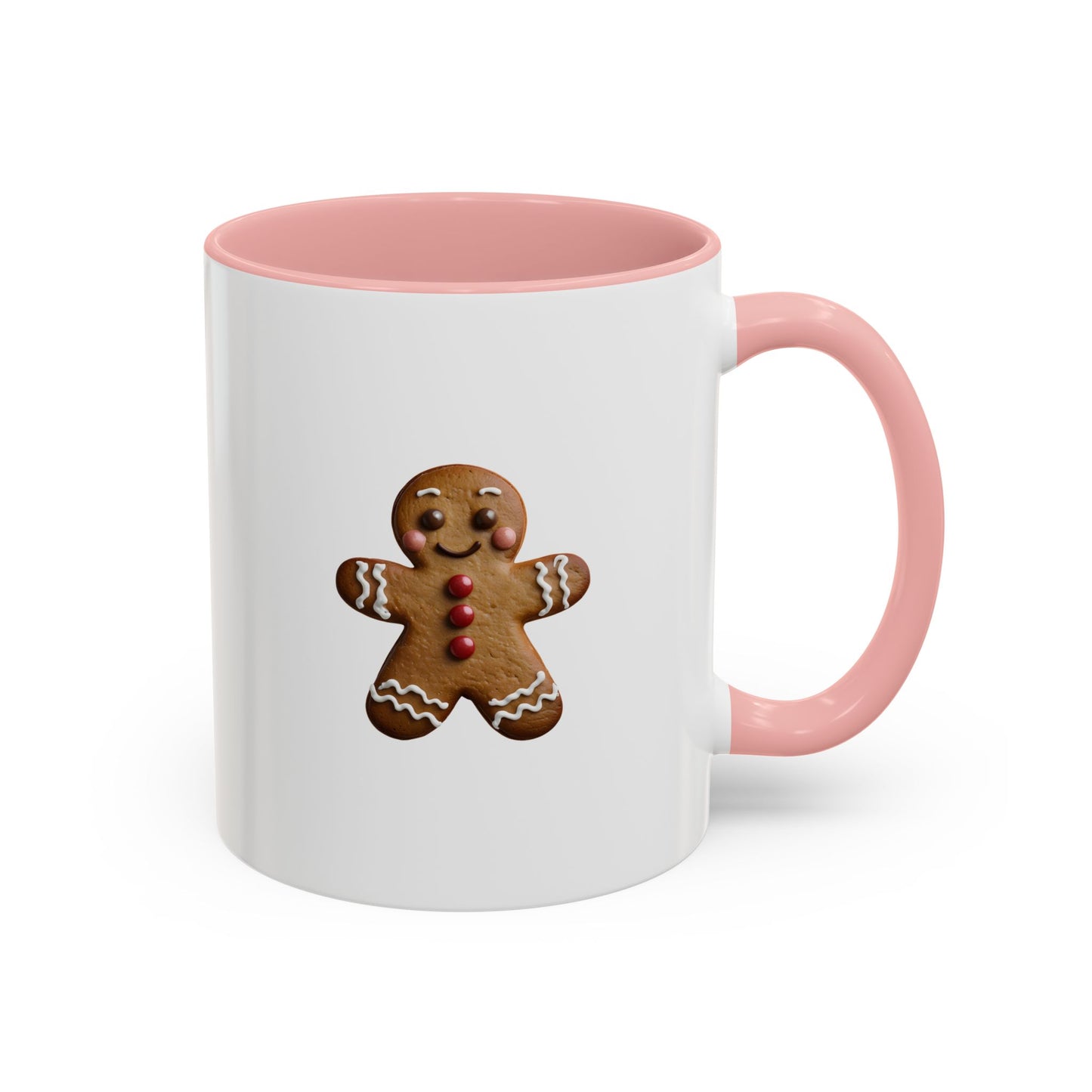 Gingerbread Man Mug | Cute Christmas Mug | Custom Made Holiday Coffee Cup