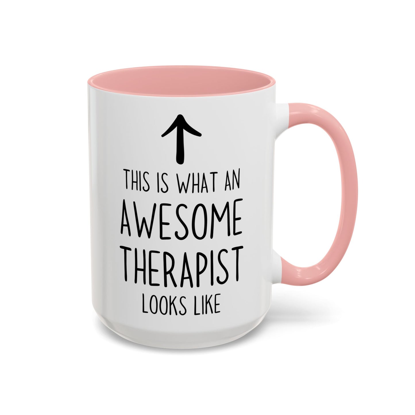 This Is What An Awesome Therapist Looks Like Mug | Custom Made Therapist Gift | Funny Psychology Coffee Cup