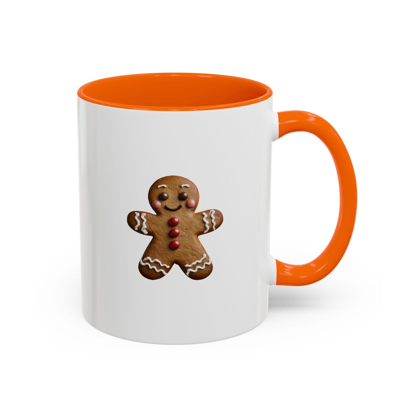 Gingerbread Man Mug | Cute Christmas Mug | Custom Made Holiday Coffee Cup