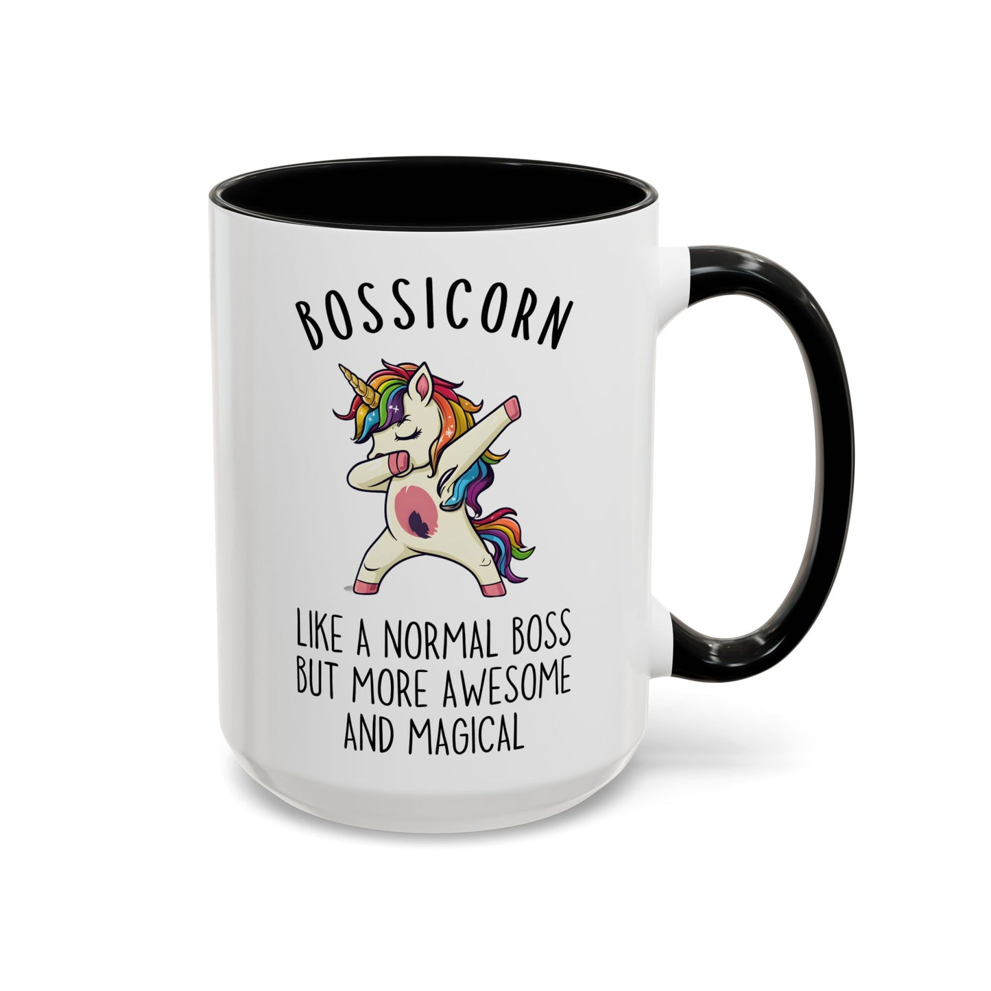 Bossicorn Funny Boss Mug | Magical Unicorn Boss Gift | Custom Made Cup for Managers & Coworkers