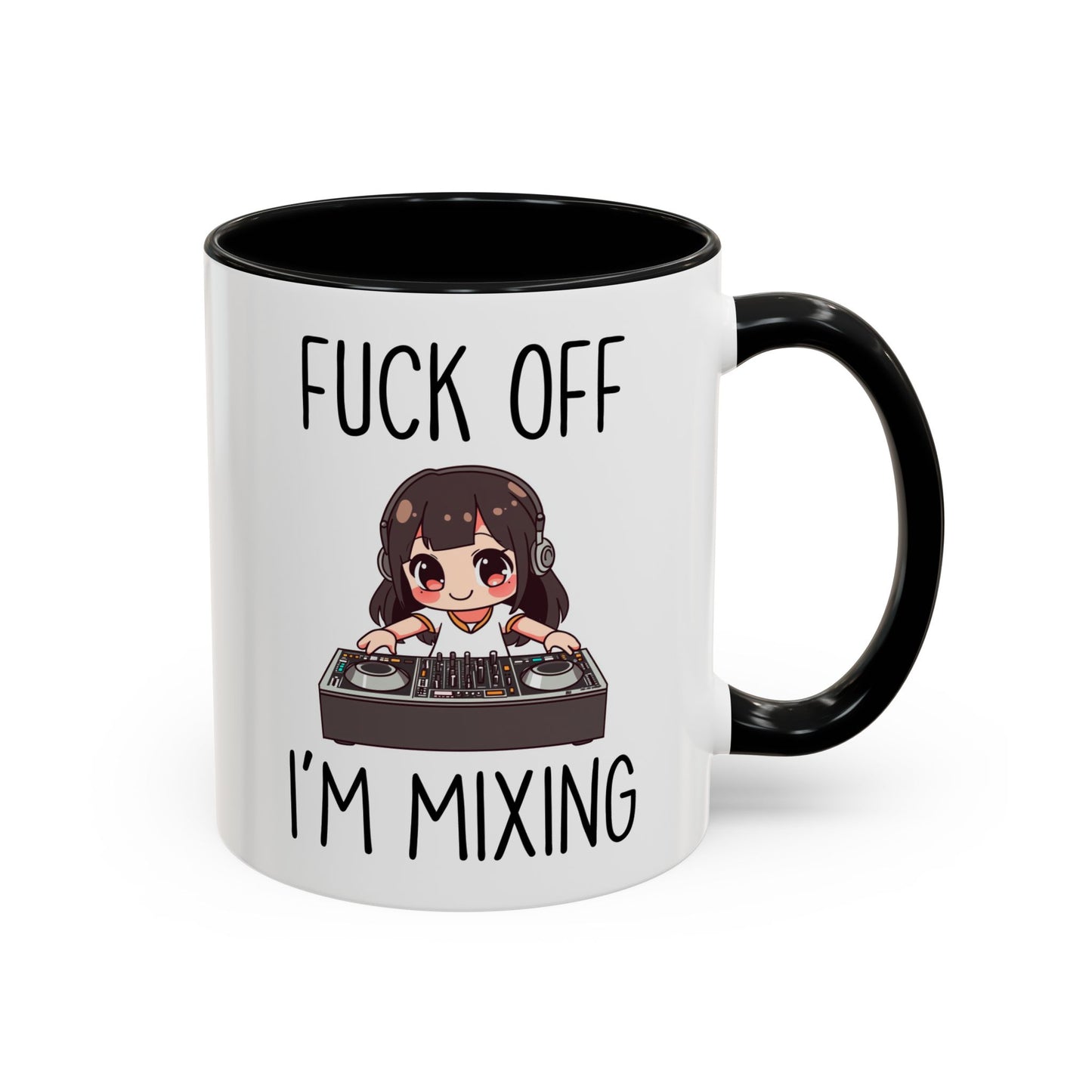 Back Off I’m Mixing DJ Mug | Funny DJ Gift | Custom Made Music Lover Coffee Cup