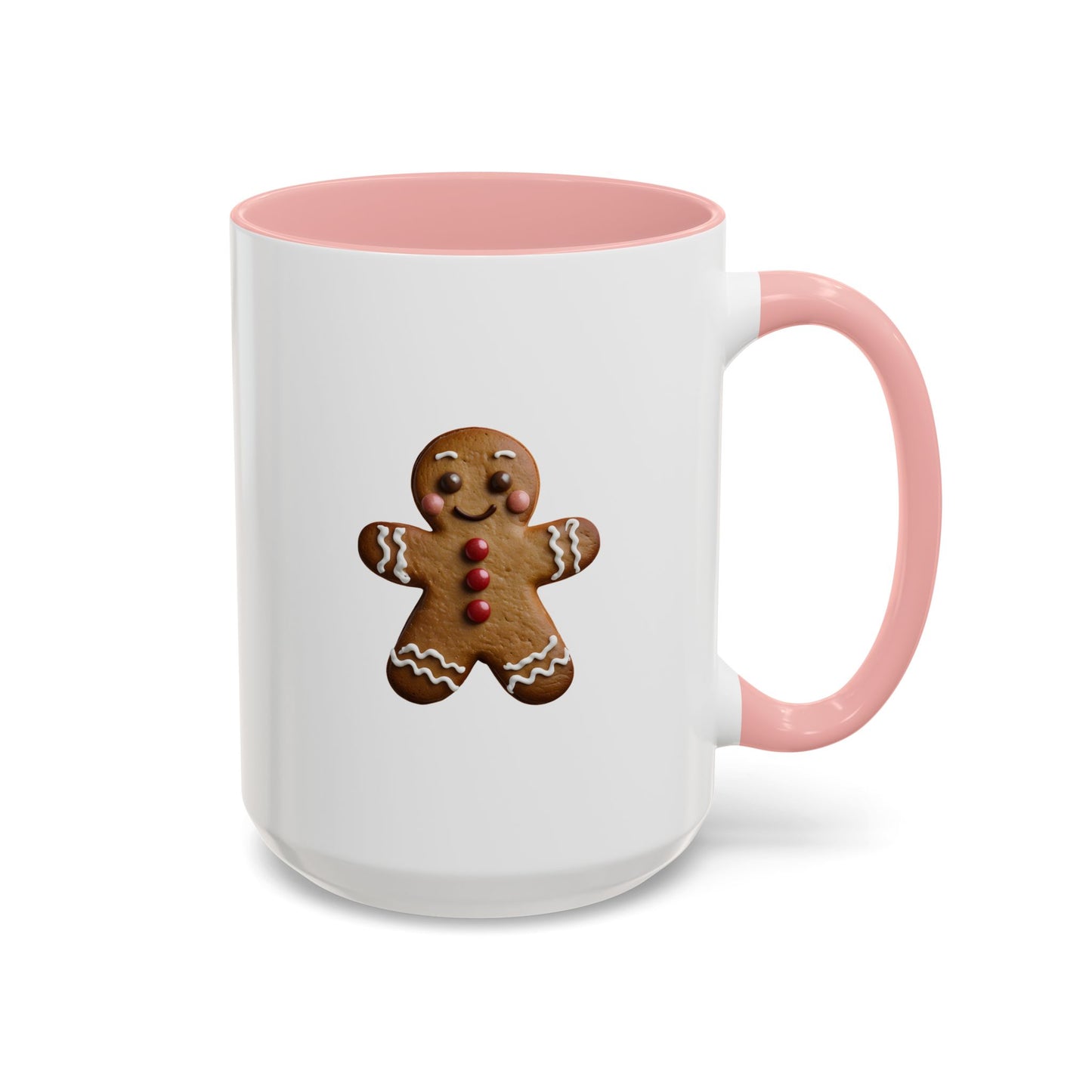 Gingerbread Man Mug | Cute Christmas Mug | Custom Made Holiday Coffee Cup