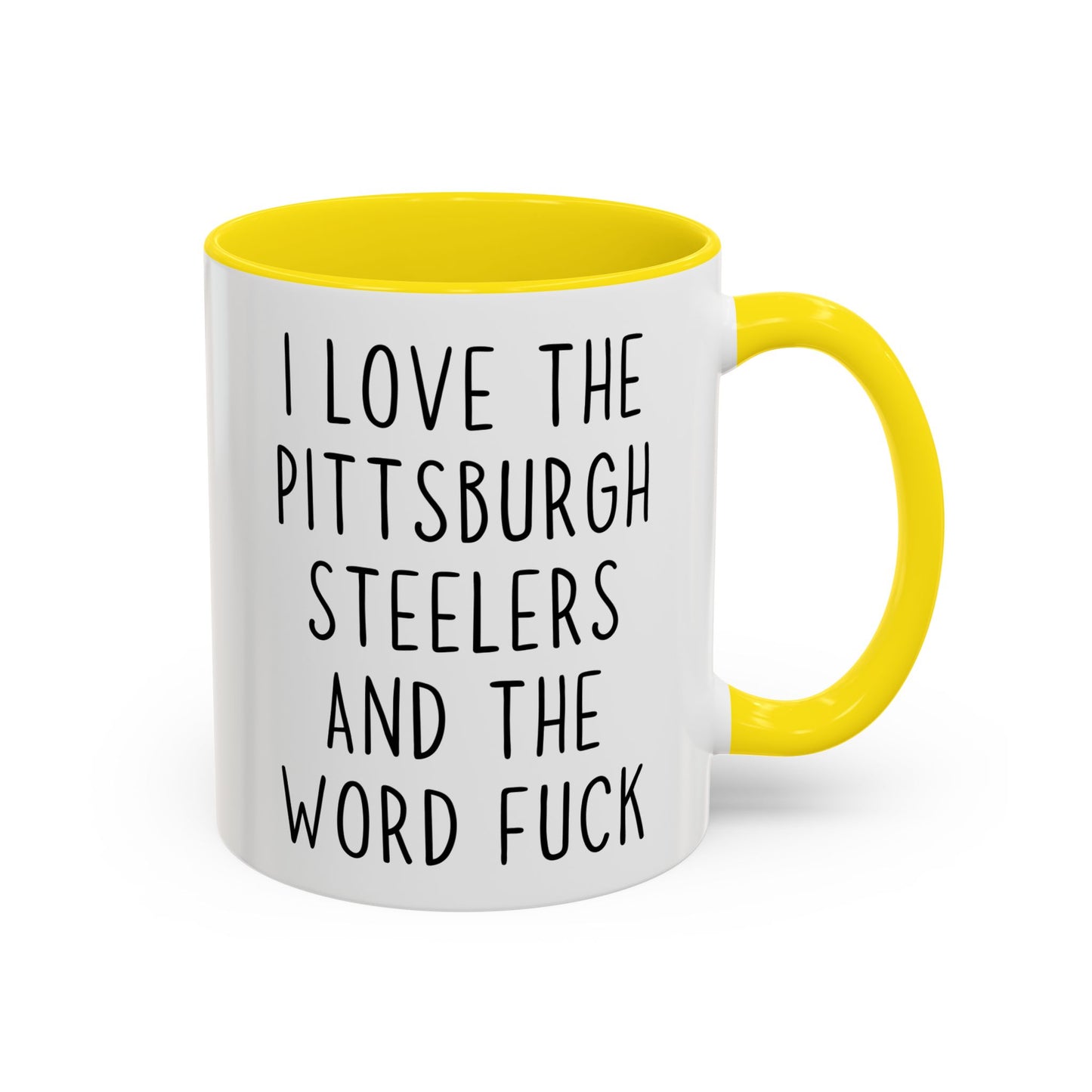 Pittsburgh Football Fan Mug | Funny Custom Made Coffee Cup | Game Day Gift for Fans