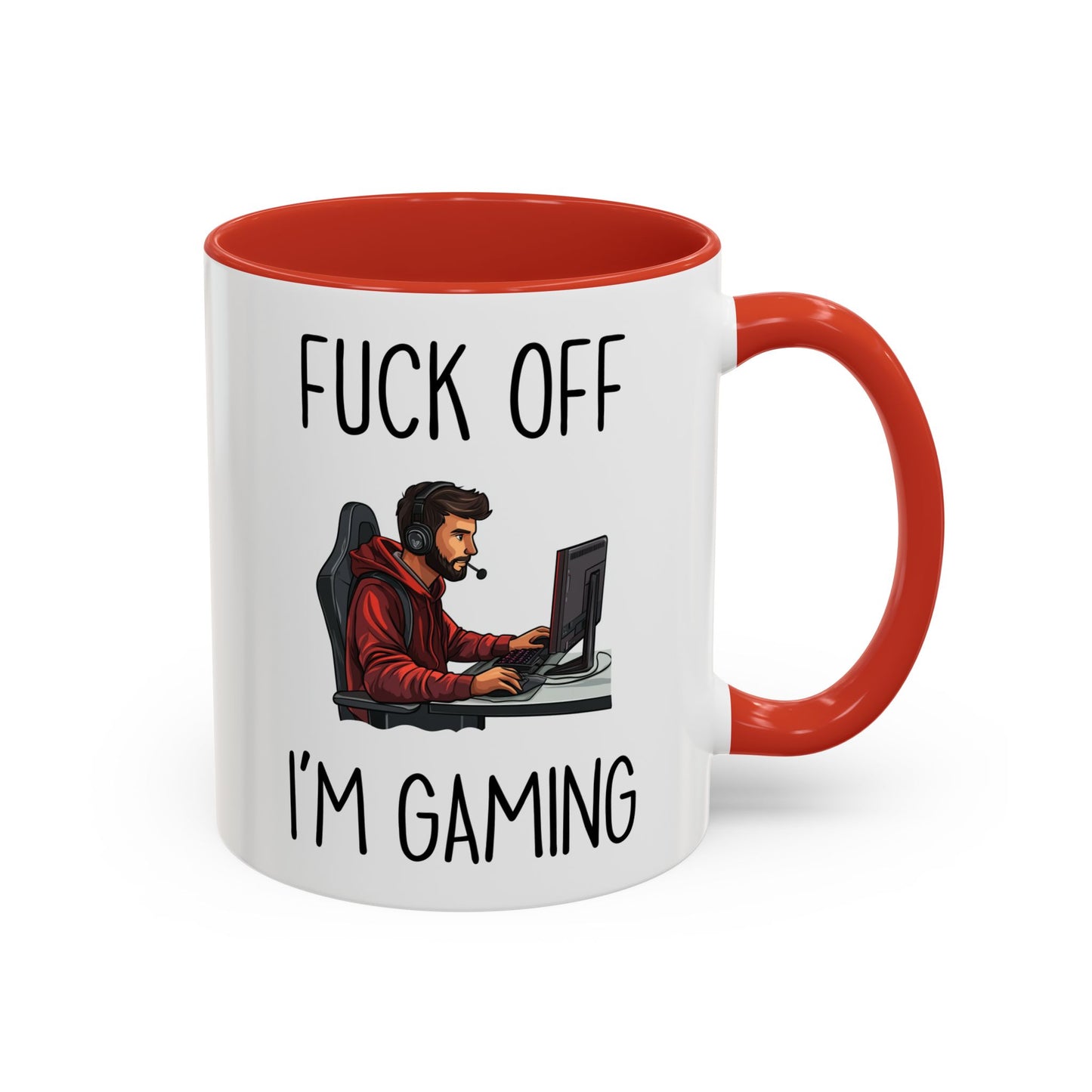 Back Off I’m Gaming Mug | Funny Gamer Gift | Custom Made Video Game Coffee Cup