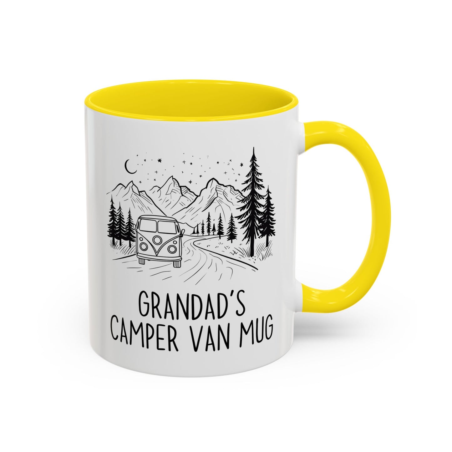 Grandad’s Camper Van Mug | Adventure Coffee Cup for Grandads | Custom Made Camping Gift