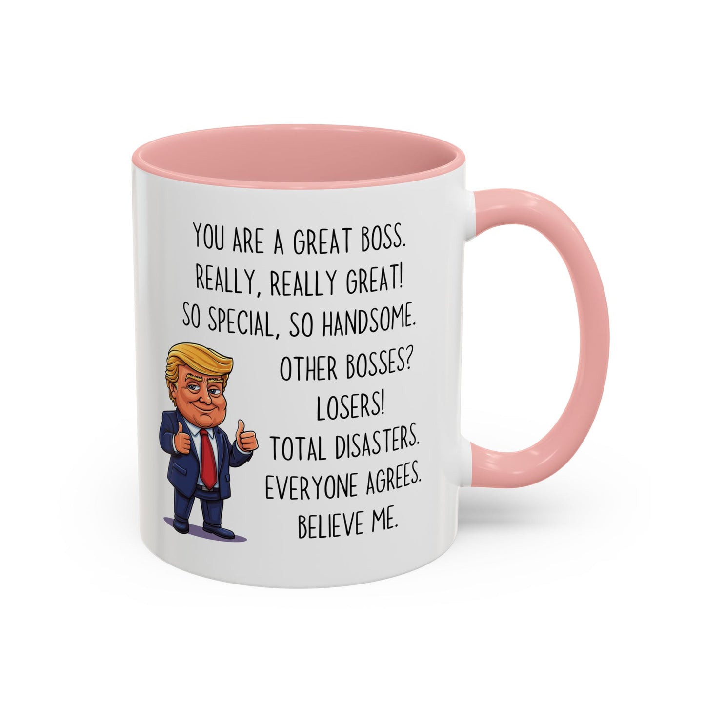 Funny Boss Mug – “You Are a Great Boss” Custom Made Coffee Cup | Boss’s Day or Office Gift