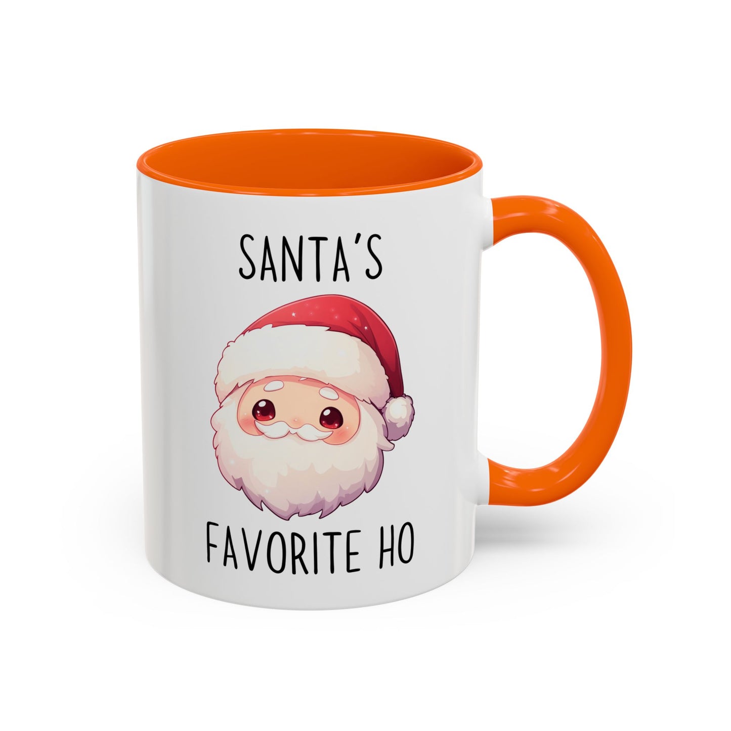 Santa’s Favorite Ho Ho Ho Funny Christmas Mug | Cute Santa Holiday Cup | Custom Made Gift for Her or Him