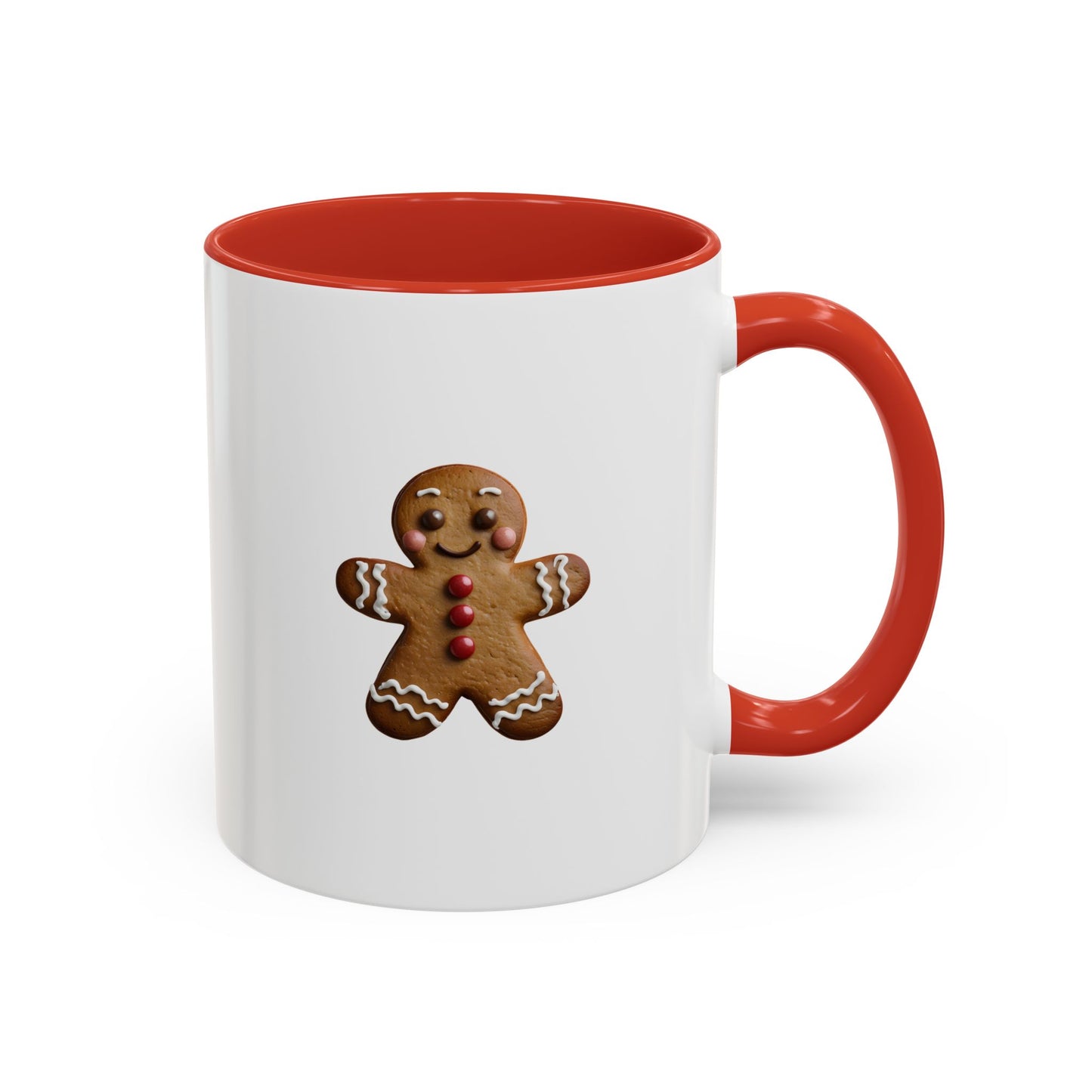 Gingerbread Man Mug | Cute Christmas Mug | Custom Made Holiday Coffee Cup