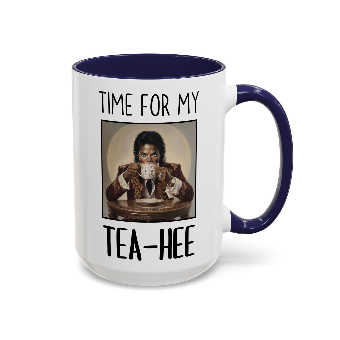 Tea-Hee Funny Mug | Pop Culture Parody Tea Mug | Custom Made Coffee Cup | Humor Gift