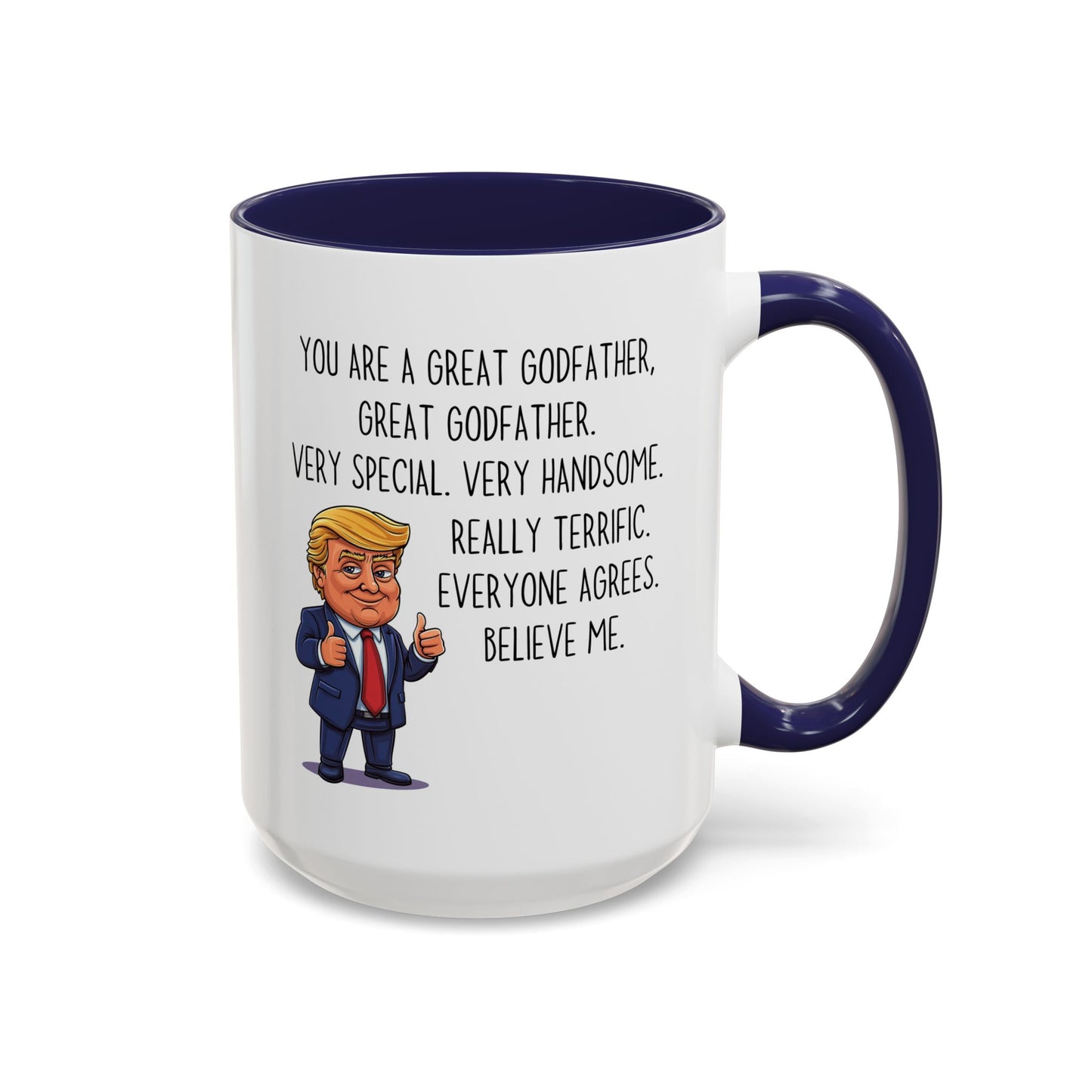 Funny Godfather Mug – “You Are a Great Godfather” Custom Made Coffee Cup | Gift for Godfather or Baptism Gift