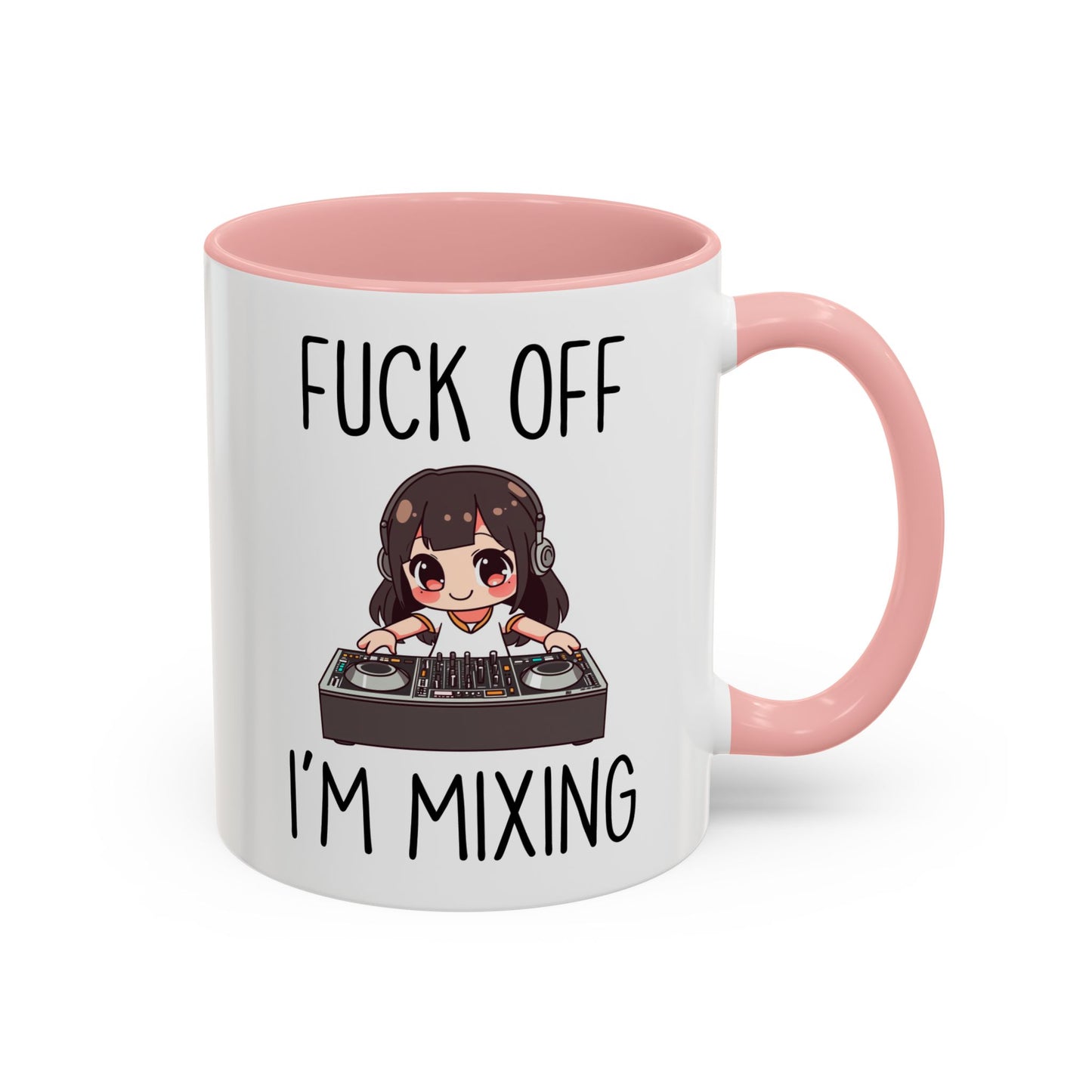 Back Off I’m Mixing DJ Mug | Funny DJ Gift | Custom Made Music Lover Coffee Cup
