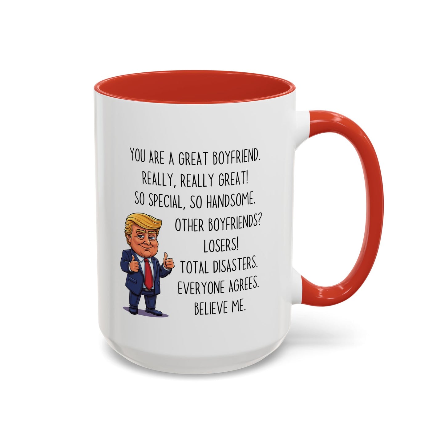 Funny Boyfriend Mug – “You Are a Great Boyfriend” Custom Made Coffee Cup | Valentine’s Day or Birthday Gift for Him