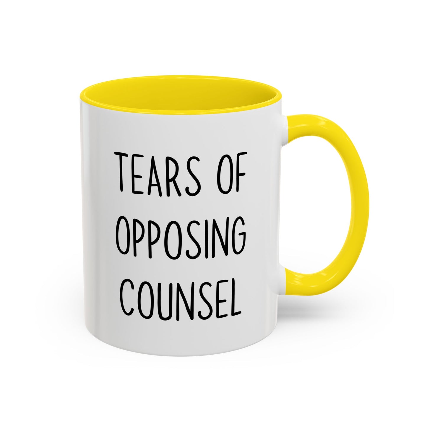 Tears of Opposing Counsel Mug | Funny Lawyer Gift | Custom Made Attorney Coffee Cup