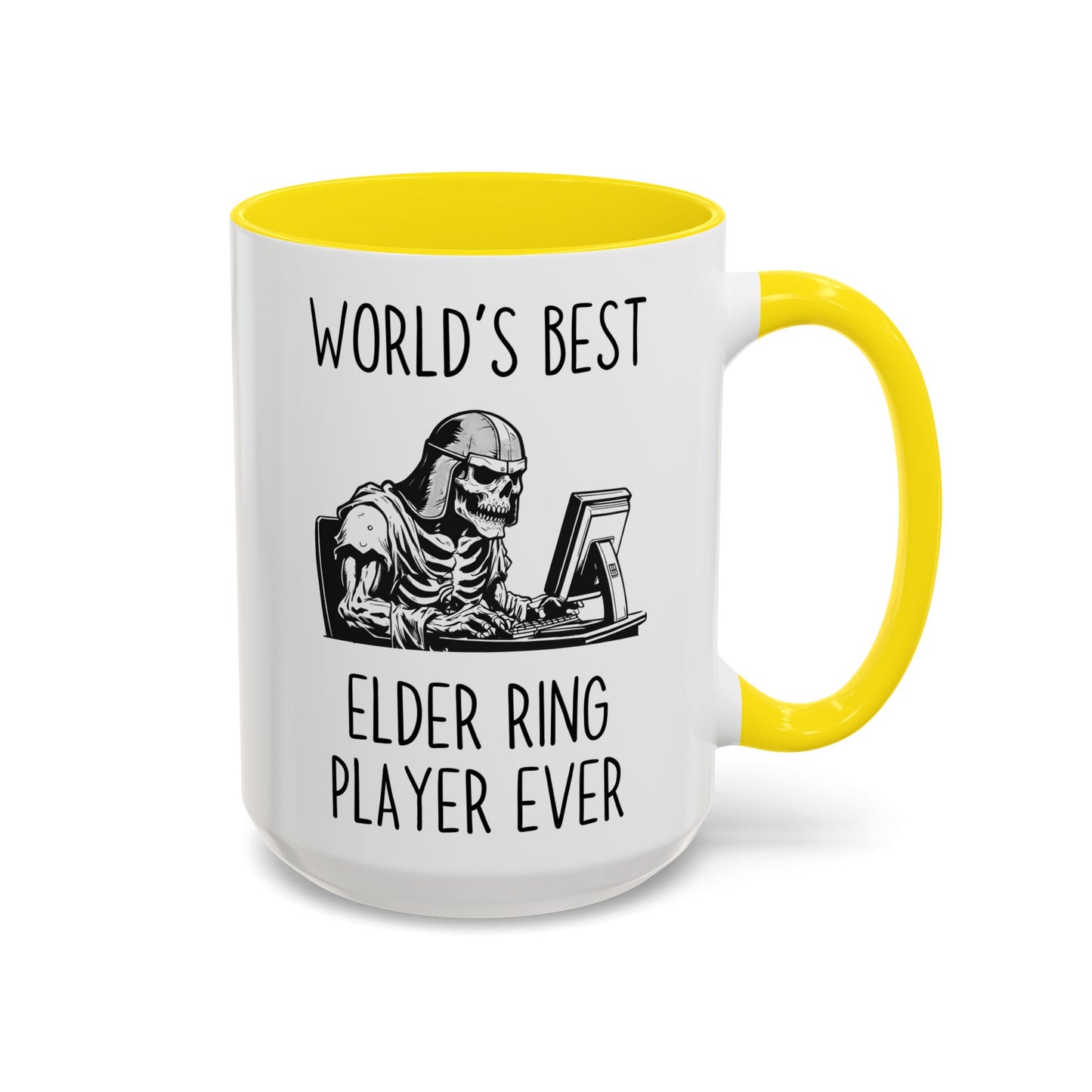 World’s Best Elder Ring Player Ever Mug | Funny Gamer Mug | Custom Made Gift for Gamers & Dungeon Masters