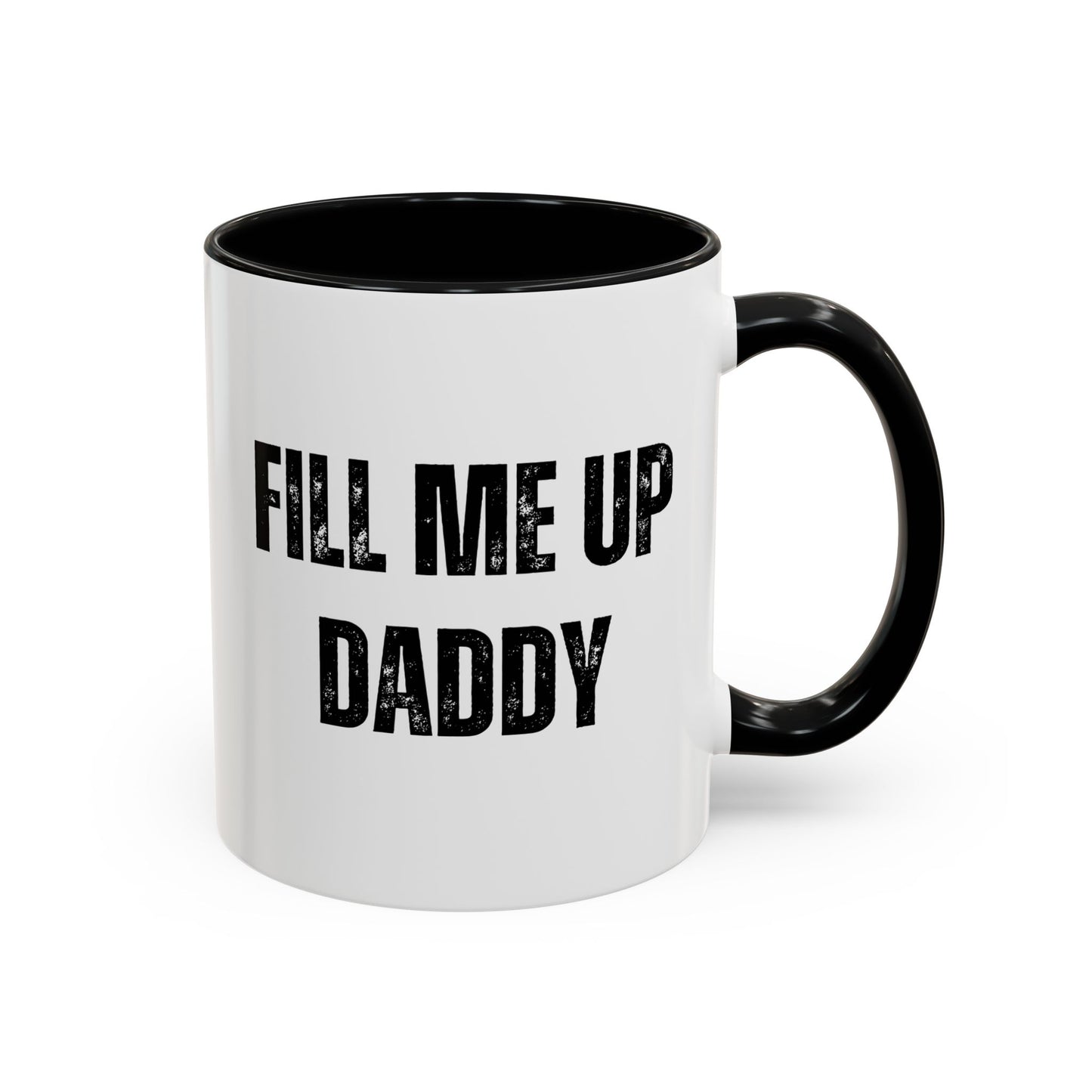 Funny Coffee Mug – “Fill Me Up” | Playful Coffee Lover Gift, Cheeky Mug for Him or Her, Humor Coffee Cup