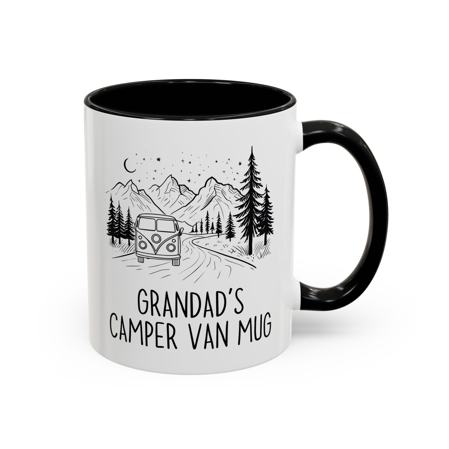Grandad’s Camper Van Mug | Adventure Coffee Cup for Grandads | Custom Made Camping Gift