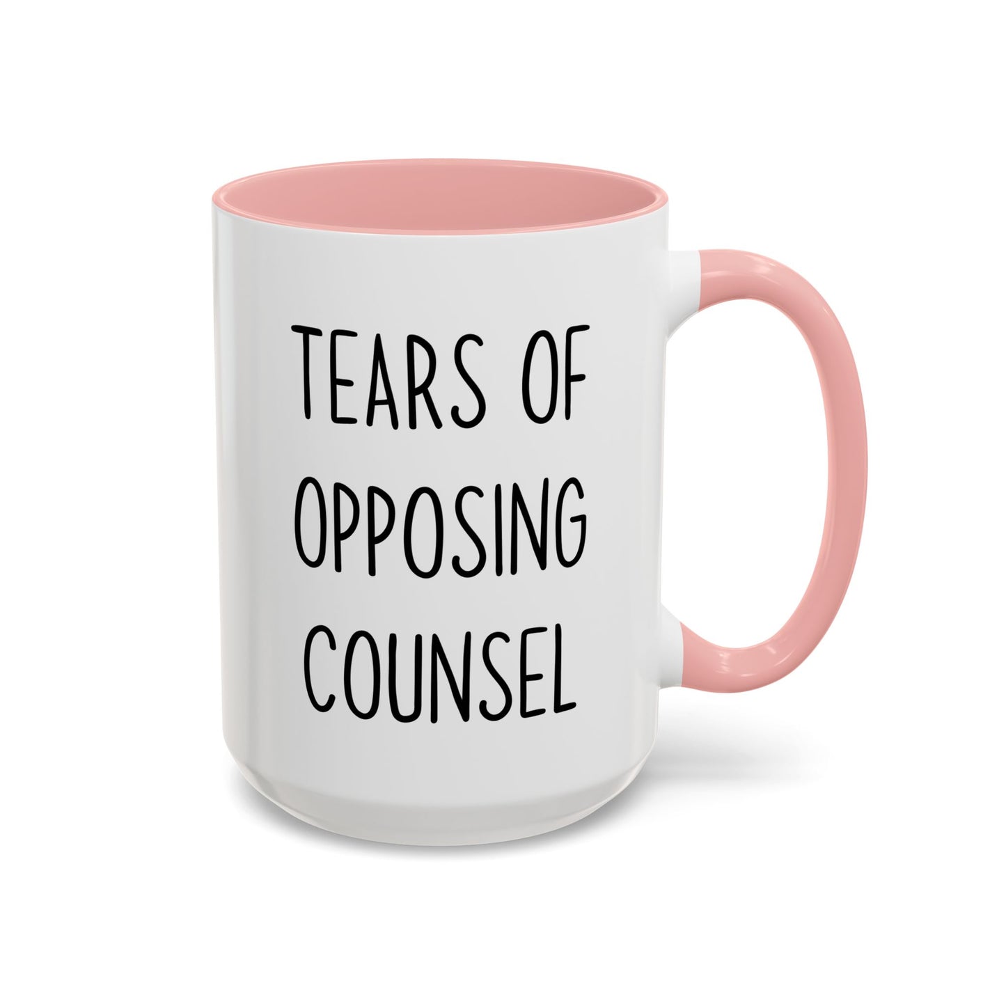 Tears of Opposing Counsel Mug | Funny Lawyer Gift | Custom Made Attorney Coffee Cup