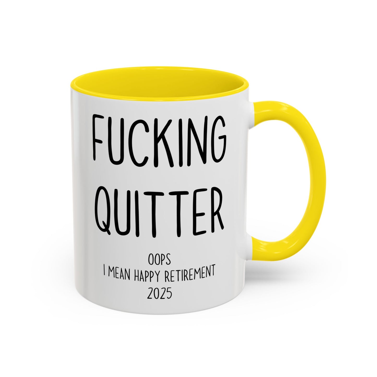 Funny Retirement Mug | Custom Made “Legendary Quitter” Coffee Cup | Humorous Coworker Leaving Gift