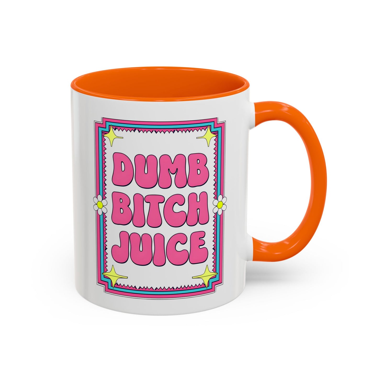 Silly Juice Mug | Funny Retro Coffee Cup | Custom Made Gift for Friends & Coworkers