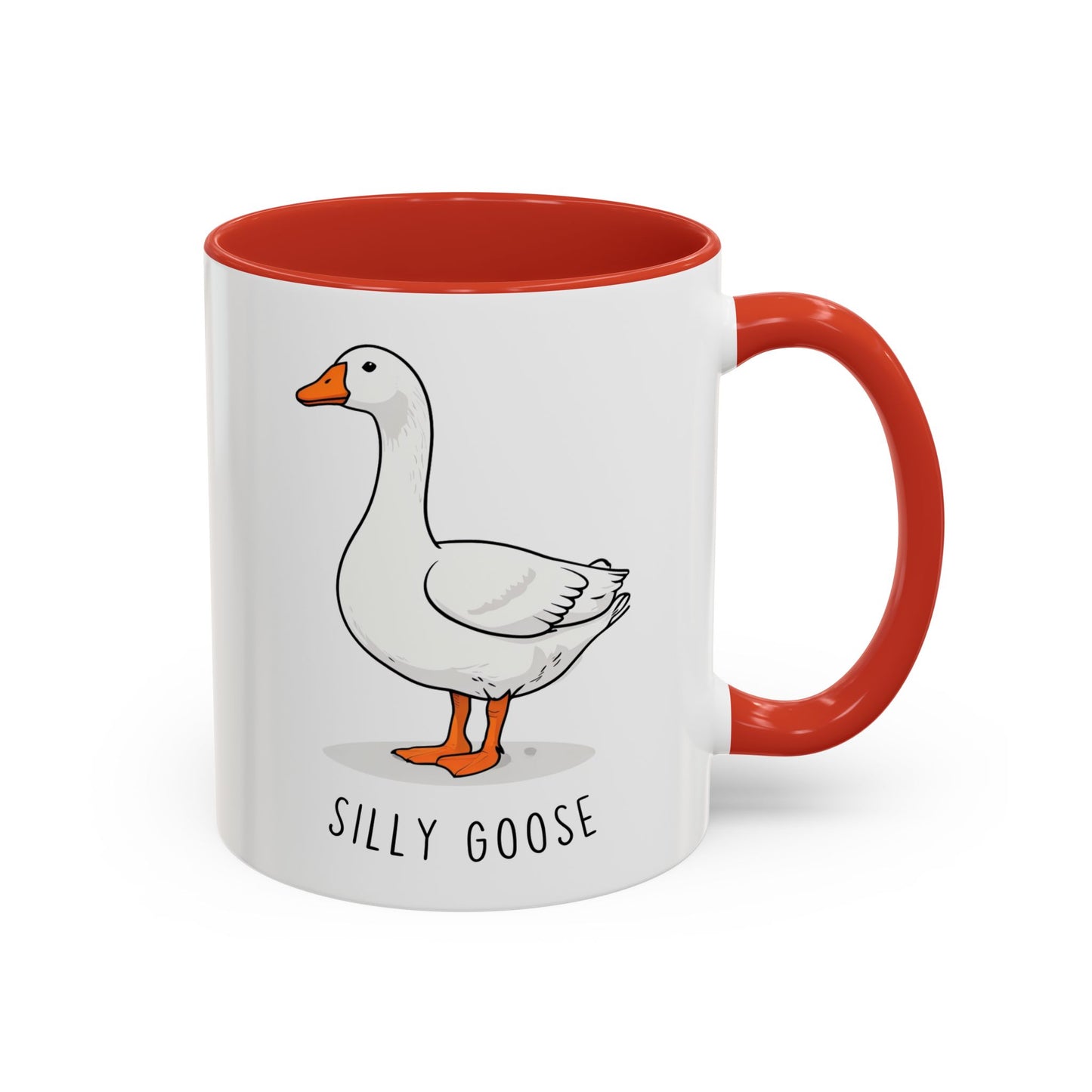 Silly Goose Mug – Funny Cute Goose Coffee Cup | Adorable Animal Mug | Custom Made Gift