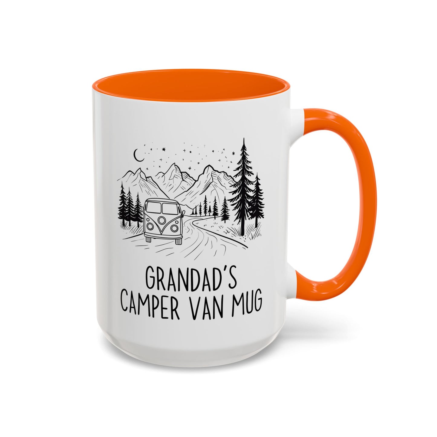 Grandad’s Camper Van Mug | Adventure Coffee Cup for Grandads | Custom Made Camping Gift