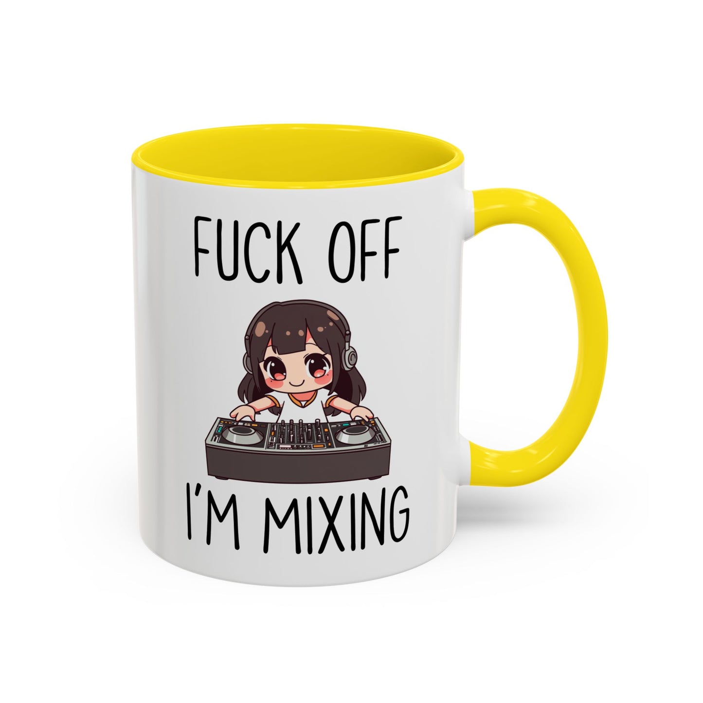 Back Off I’m Mixing DJ Mug | Funny DJ Gift | Custom Made Music Lover Coffee Cup