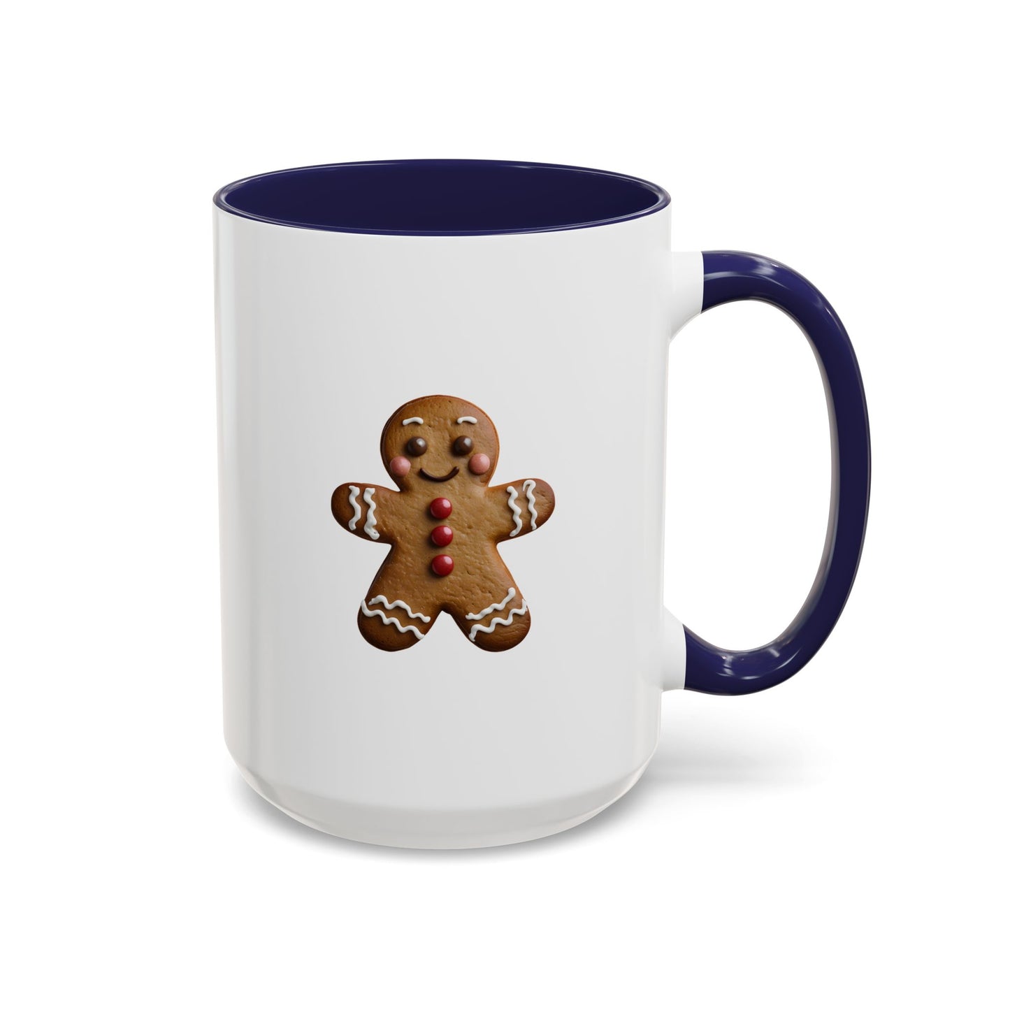 Gingerbread Man Mug | Cute Christmas Mug | Custom Made Holiday Coffee Cup