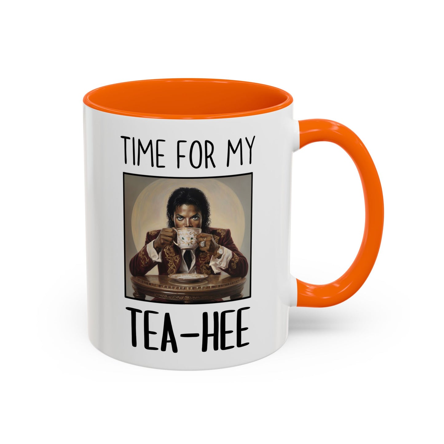 Tea-Hee Funny Mug | Pop Culture Parody Tea Mug | Custom Made Coffee Cup | Humor Gift