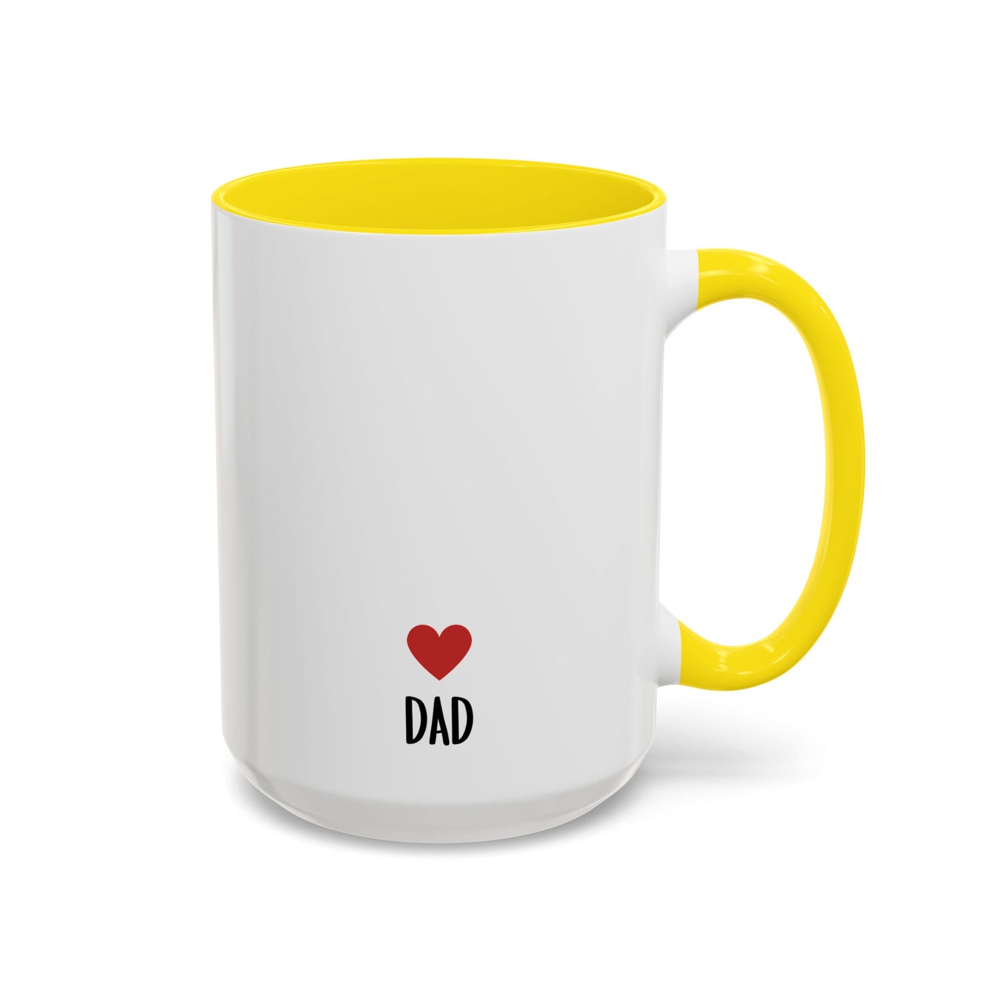 Heart Dad Mug – Minimalist Father’s Day Gift | Simple and Thoughtful Coffee Mug for Dad