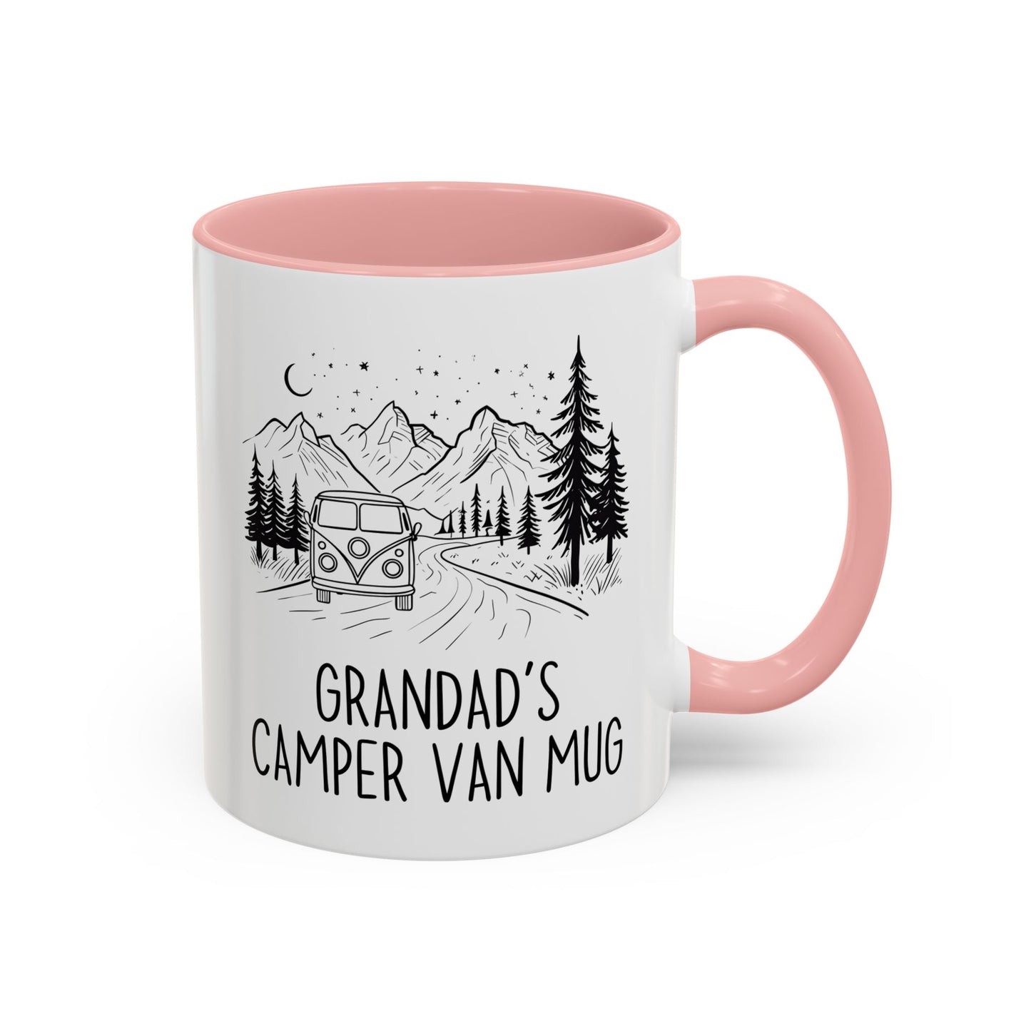 Grandad’s Camper Van Mug | Adventure Coffee Cup for Grandads | Custom Made Camping Gift